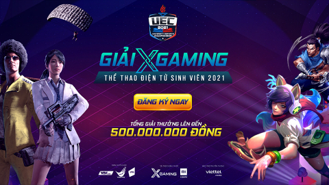 Giải đấu sinh viên Xgaming UEC 2021 khởi tranh hai nội dung PUBG Mobile và LMHT Tốc Chiến