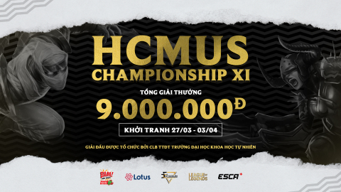 Giải đấu Esports HCMUS Championship XI - CLB TTĐT Trường ĐH Khoa học tự nhiên
