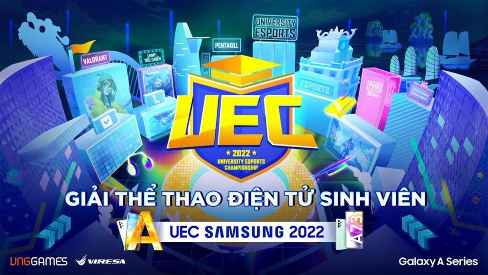 Giải đấu UEC Samsung Mùa thu 2022 - Tốc Chiến, PUBG Mobile và Valorant