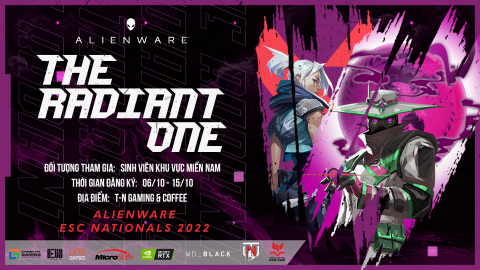 Giải đấu Valorant The Radiant One - Alienware ESC Nationals 2022