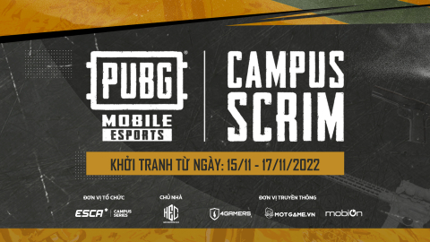 Giải đấu PUBG Mobile Campus Scrim