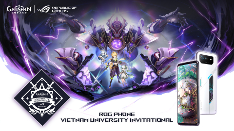 Khởi tranh giải đấu Genshin Impact ROG Phone - Vietnam University Invitational