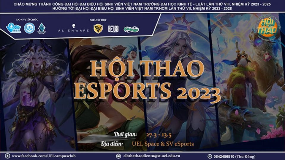 Hội thao Esports sinh viên 2023 - UEL 2023 khởi tranh