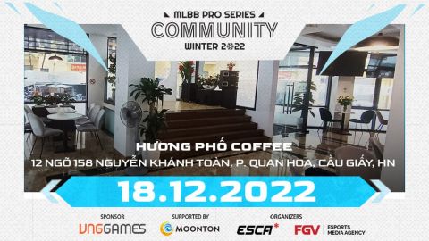 Sự kiện offline cộng đồng MLBB tại Hà Nội - MPS Community Winter 2022            
