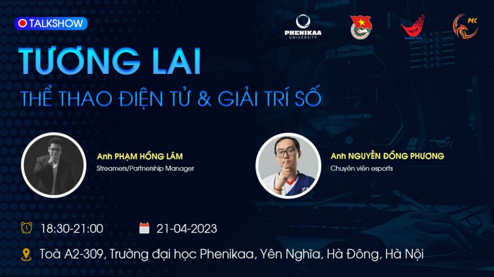 Talkshow Tương Lai Của Thể Thao Điện Tử Và Giải Trí Số