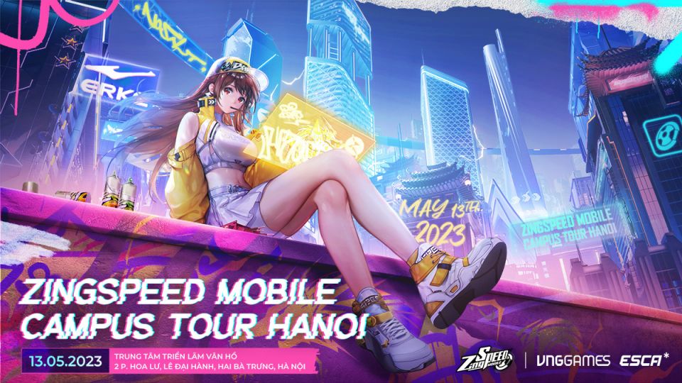 Sự kiện ZingSpeed Mobile Campus Tour Hanoi