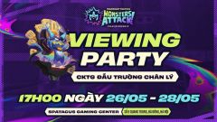 Trực tiếp chung kết giải Đấu Trường Chân Lý thế giới tại Spartacus Gaming