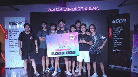Team Vũ Hạ giành chức vô địch giải đấu Valorant học sinh THPT