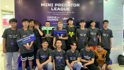 Toàn cảnh vòng chung kết khu vực Mini Predator League tại showroom Phong Vũ trên toàn quốc