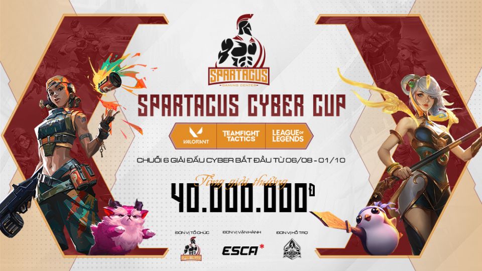 Hệ thống giải đấu Spartacus Cyber Cup Quý 3 - 2023