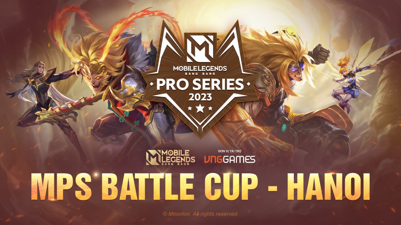 MPS Battle Cup trở lại với offline dành cho fan MLBB tại Hà Nội