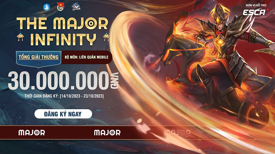 Giải đấu Liên Quân Mobile The Major 2023: Infinity - Xaygame