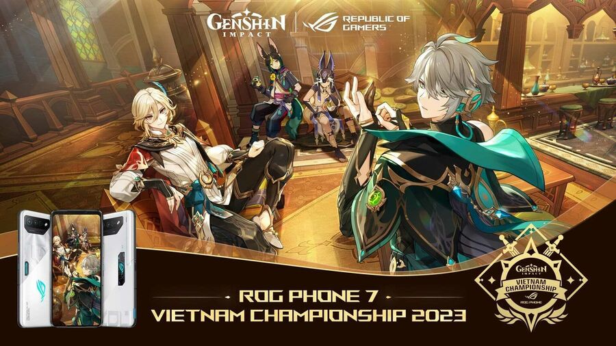 Giải đấu Genshin Impact ROG Phone 7 - Vietnam Championship 2023 sẽ được ra mắt tại sự kiện lần này.