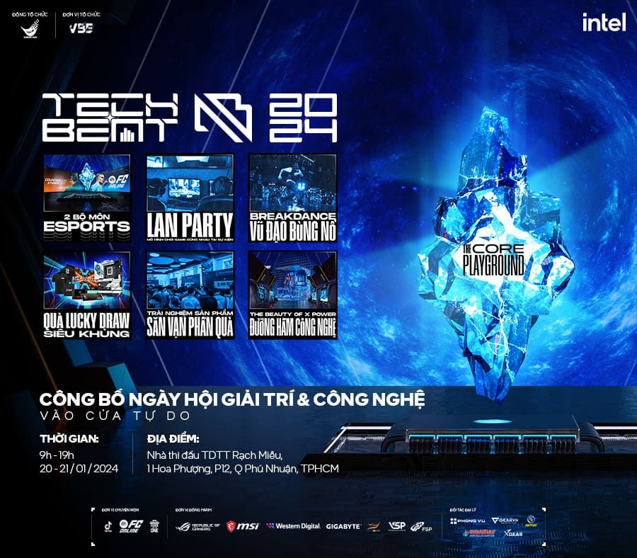 Địa điểm Ngày hội công nghệ esports & giải trí - Techbeat 2024